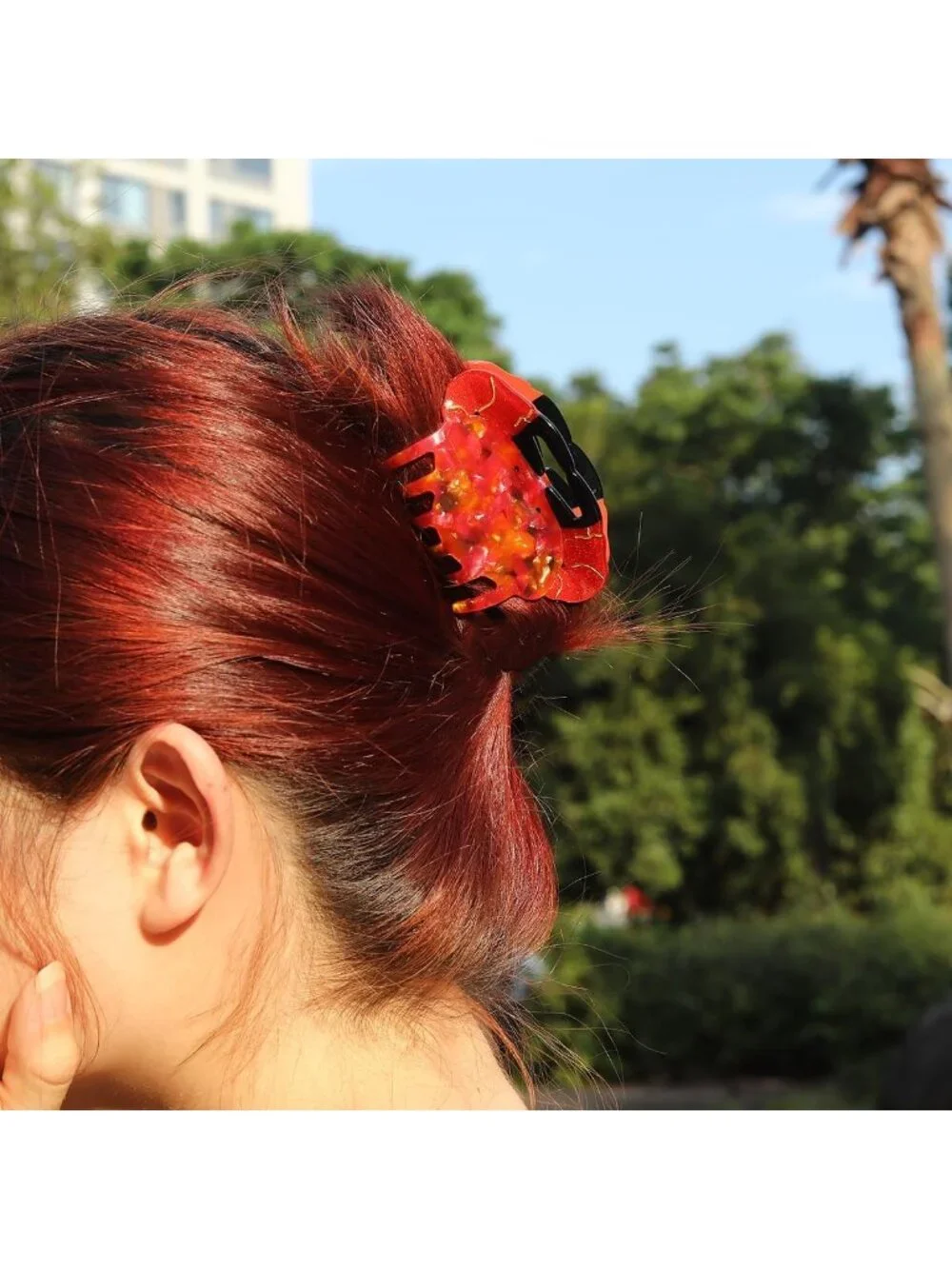Cute Marine Life Hair Claw Clip - Big Sea Animal Design, Handmade for Women